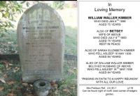 kimber gravestone ©sellwood